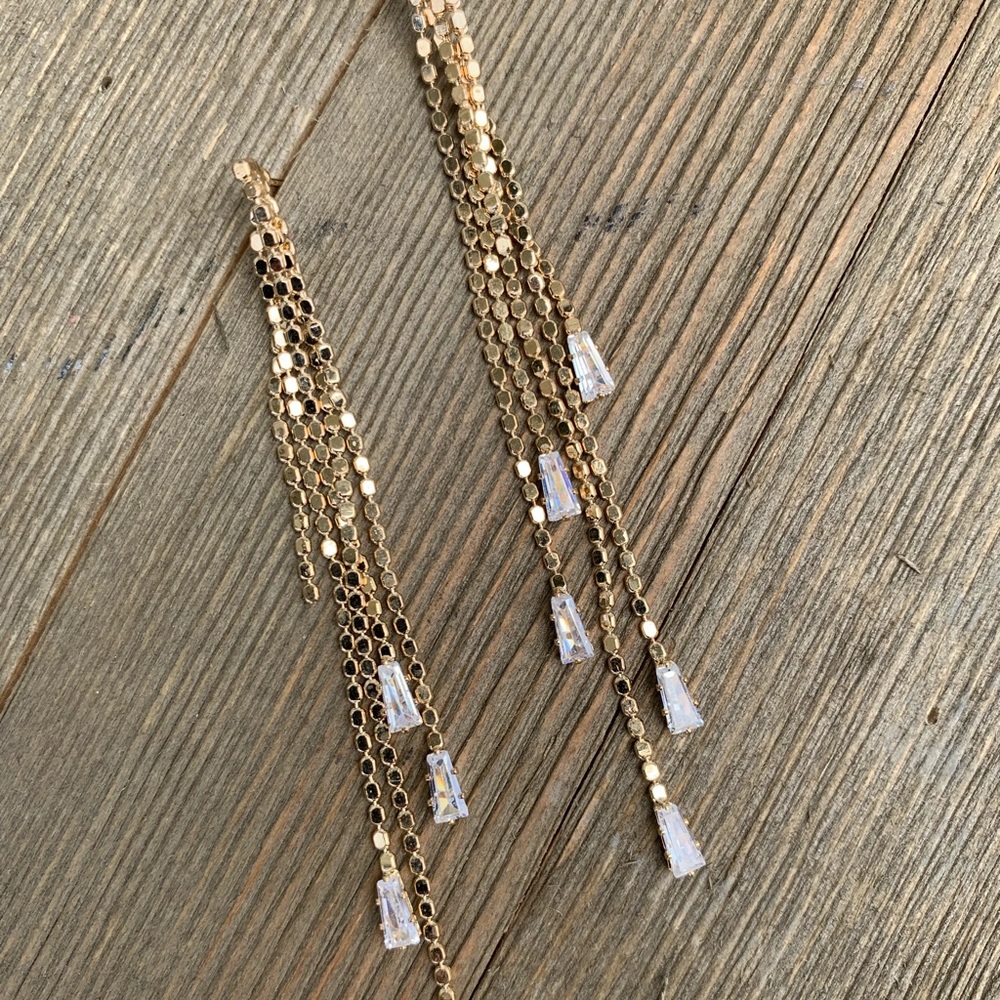 Chain Tassel Earrings